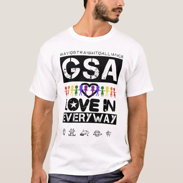 T-SHIRT GSA (Devant)