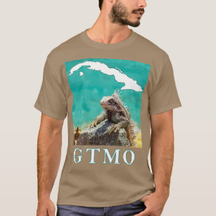 T-shirt GTMO Iguana NAS Guantanamo Bay Cuba