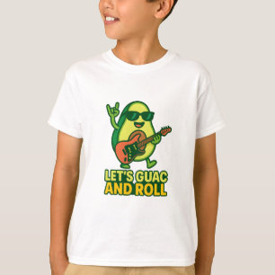 T-shirt Guac et Roll Avocado Shirt