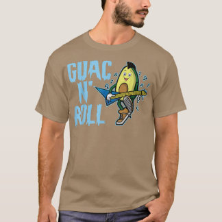 T-shirt Guac N Roll, Saint Guacamole, Drôle Avocat Pour Ho