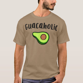 T-shirt Guacaholic Avocado Guacamole Graphic Tee