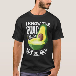 T-shirt Guacamole Avocado Guac Est Une Alimentation Végéta