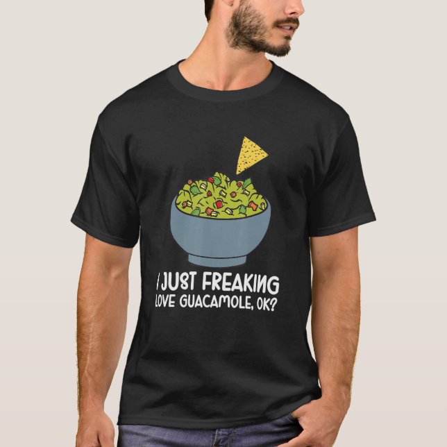 T-shirt Guacamole Avocado Mayo Vegan Food Guac Limes 11 (Devant)