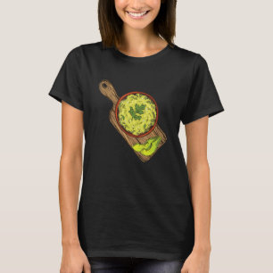 T-shirt Guacamole Avocado Mayo Vegan Food Guac Limes 12