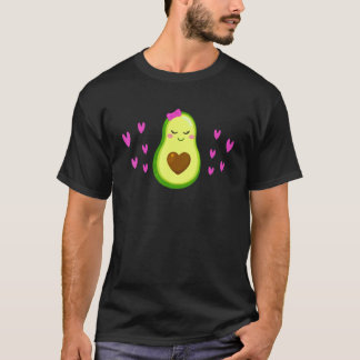 T-shirt Guacamole d'avocat mignon végan et végétarien