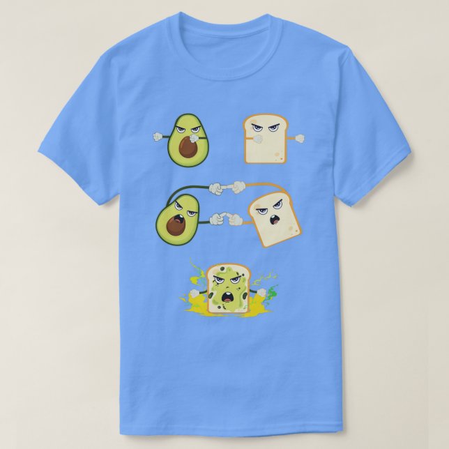 T-shirt Guacamole, pain de fusion Avocado (Design devant)