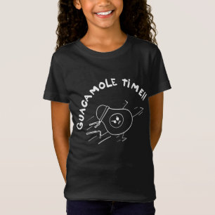 T-Shirt Guacamole temps ligne blanche