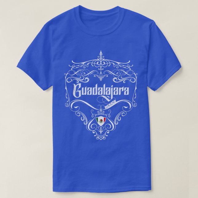 T-shirt Guadalajara Design Vintage 1 (Design devant)