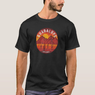 T-shirt Guadalupe Arizona Vintage Cactus Sunset Desert Lan
