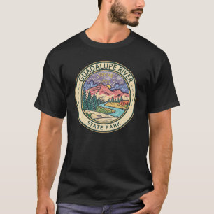 T-shirt Guadalupe River State Park Texas Badge Vintage