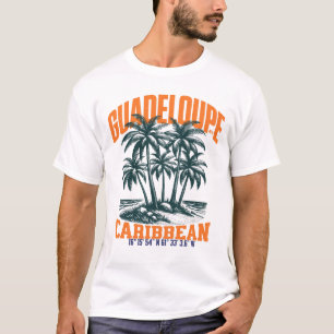 T-shirt Guadeloupe Caraïbes Plage