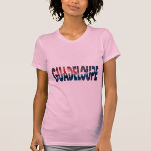 T-Shirt Guadeloupe Sunset Rose   Tee