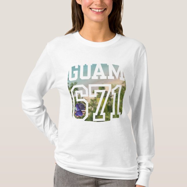 T-shirt Guam Guahan Sweatshirt (Devant)