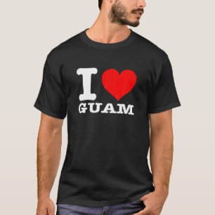 T-shirt Guam - I Heart Guam - I Love Guam