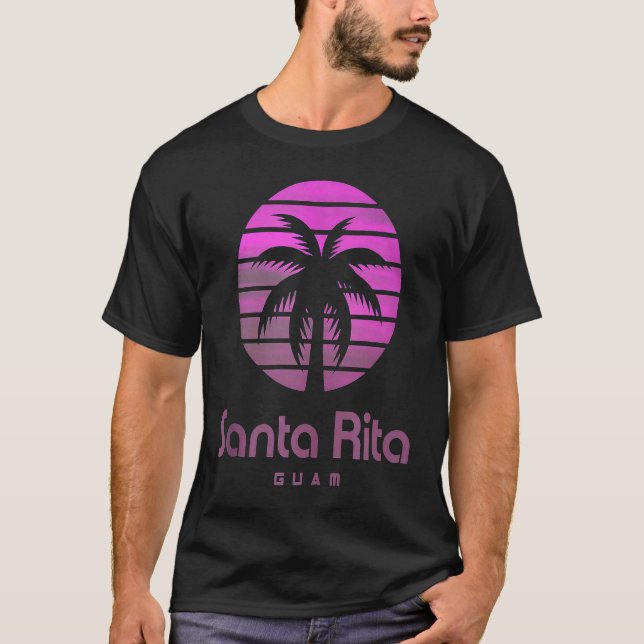 T-shirt Guam Père Noël Rita (Devant)