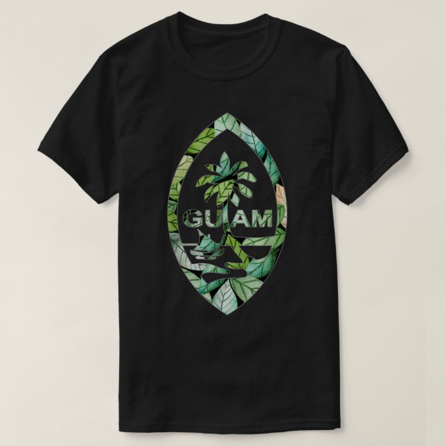 T-shirt Guam Seal Style Jungle Tee - shirt139.png (Design devant)