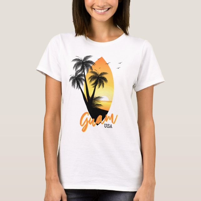 T-shirt Guam USA (Devant)