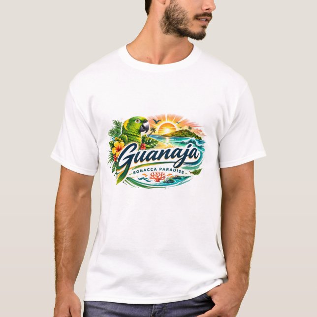 T-shirt Guanaja Bonacca Paradis (Devant)