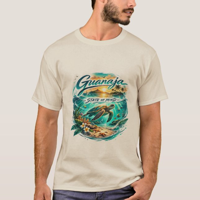 T-shirt Guanaja State of Mind Île Tortue (Devant)
