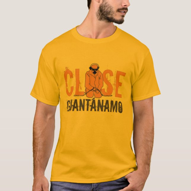 T-shirt Guantanamo étroit (Devant)