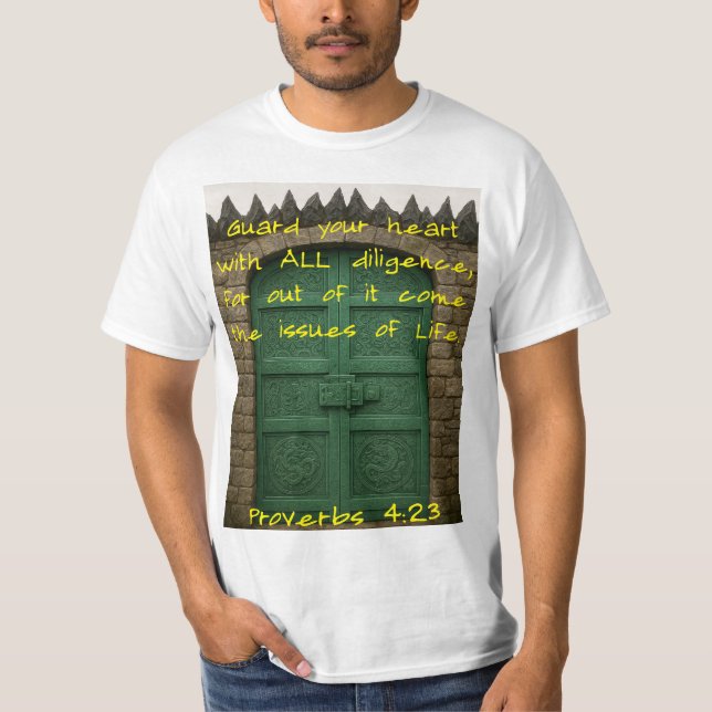 T-shirt Guard Your Heart (JADED Gate) (Devant)