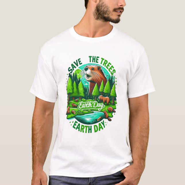 T-shirt Guardians of the Forest : Initiative Jour des terr (Devant)