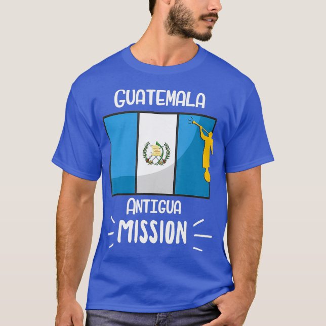 T-shirt Guatemala Antigua Mormon LDS Mission (Devant)