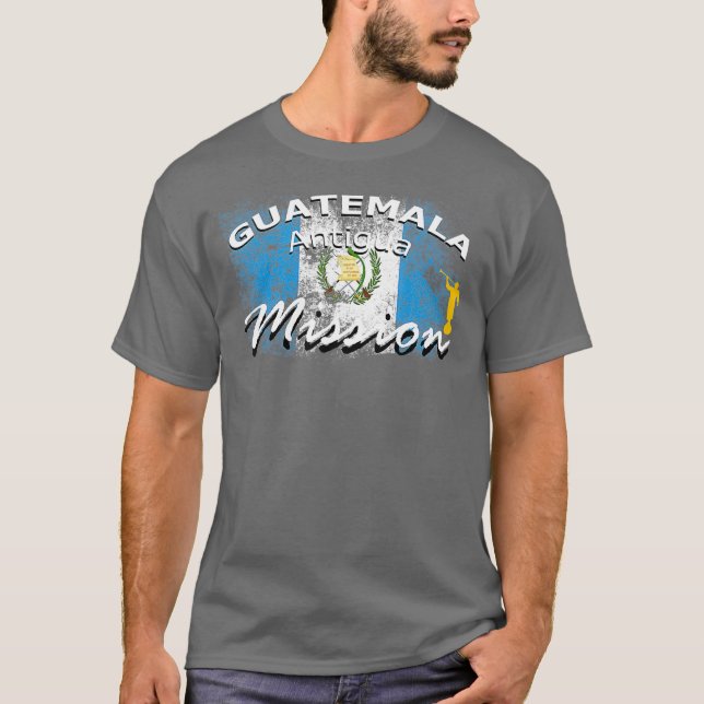 T-shirt Guatemala Antigua Mormon LDS Mission (Devant)