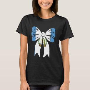 T-shirt Guatémala Coquette Bow Ribbon Pride Guatemala