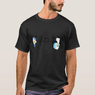 T-shirt Guatemala Drapeau Argentin Guatemalteque Argentin