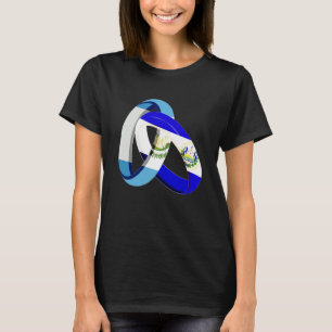 T-shirt Guatémala Drapeau El Salvador Grown Ring Mariage M
