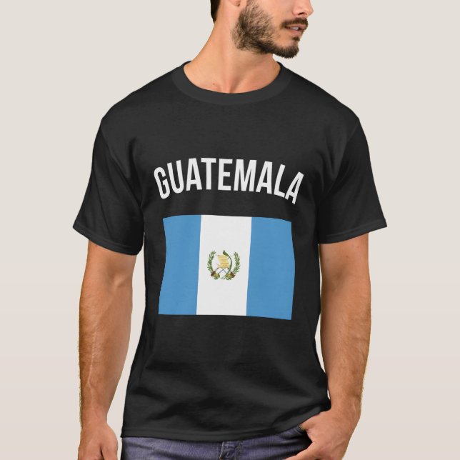 T-shirt Guatemala Drapeau Guatemala Guatemala (Devant)