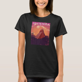 T-shirt Guatemala Fier Volcan hispanique Tikal Gua Vintage