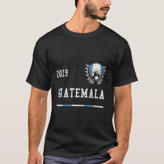 T-shirt Guatemala Football Jersey 2019 Football Guatémaltè