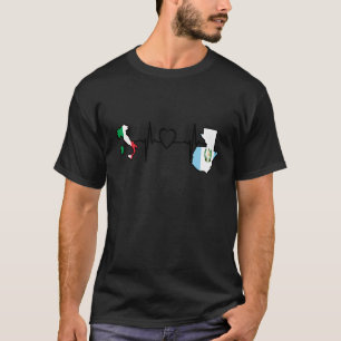 T-shirt Guatemala Italie Drapeau Guatémaltèque Italien Bat