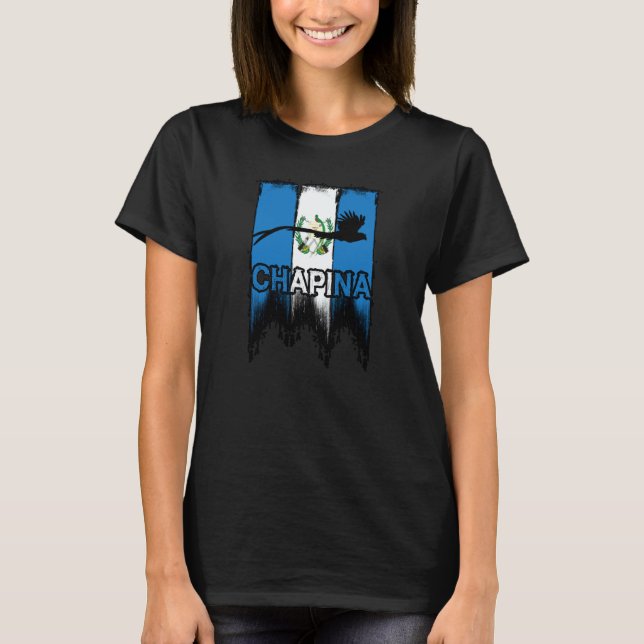 T-shirt Guatemala Proud Hispanic Quetzal National Bird Gua (Devant)