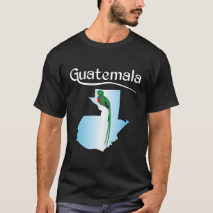 T-shirt Guatemala Quetzal Cha Guate Antigua Tikal Peten Fl