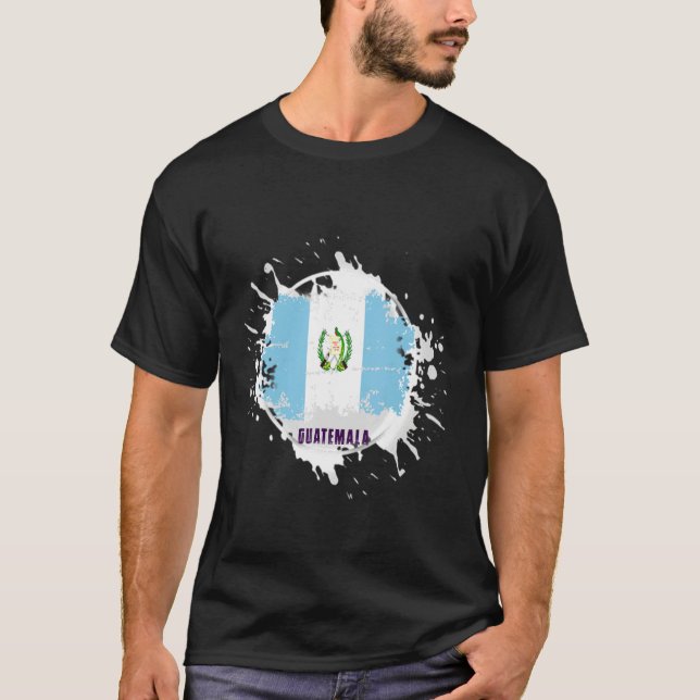 T-shirt Guatemala Splash (Devant)