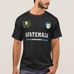 T-shirt Guatemala SportFootball Jersey Tee Drapeau Footbal