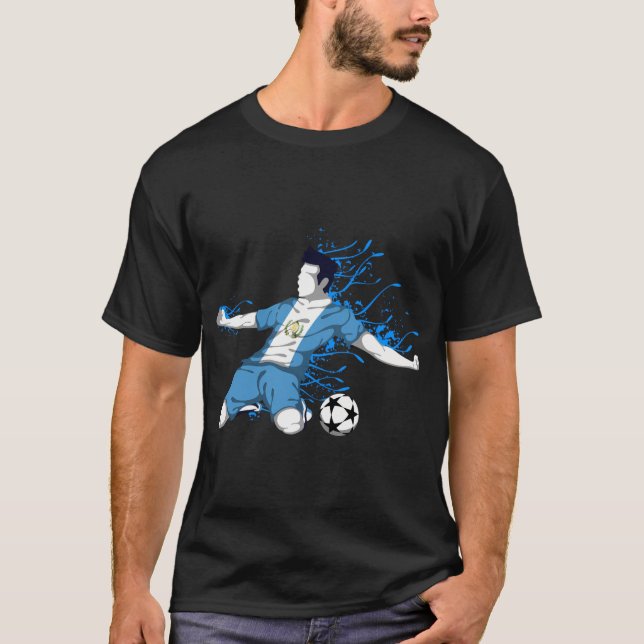 T-shirt Guatémaltèque Football (Devant)
