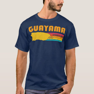 T-shirt Guayama Porto Rico Souvenir Vintage