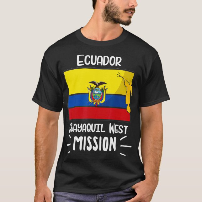 T-shirt Guayaquil West Mormon (Devant)