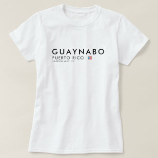 T-Shirt Guaynabo Porto Rico | Tee Coordinates