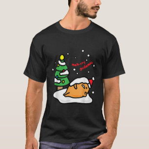 T-shirt Gudetama Mehrry Gudemas Christmas Tee