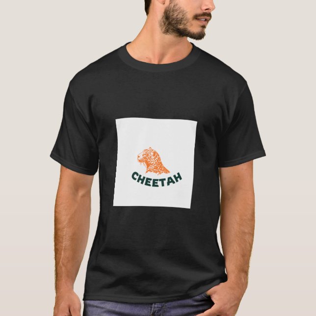 t-shirt guépard (Devant)