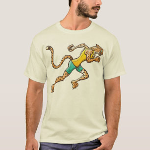 T-shirt Guépard de coureur