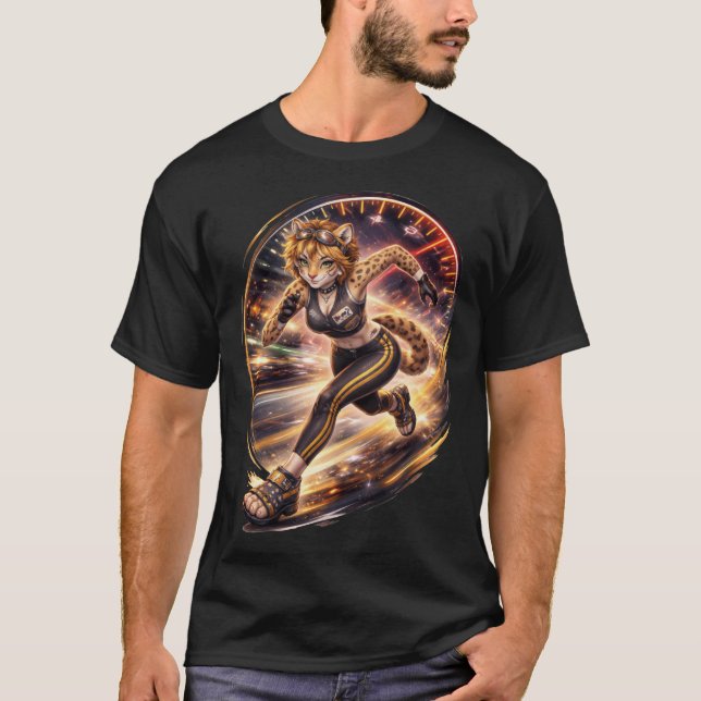 T-shirt Guépard rapide (Devant)