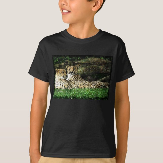 T-shirt Guépards Lounging la grunge (Devant)