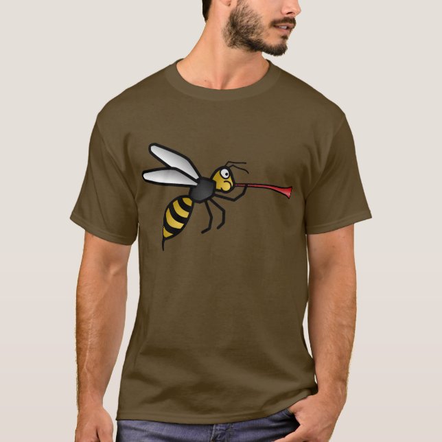T-shirt Guêpe de Vuvuzela (Devant)