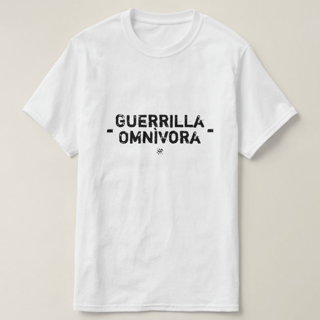 T-shirt Guérillero Omnìvora (Design devant)